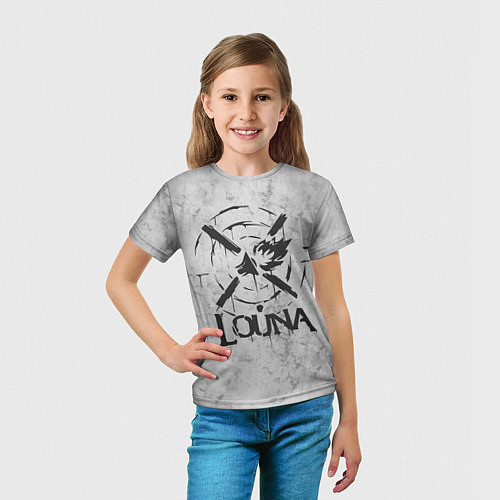 Детская футболка Louna: Сделай громче / 3D-принт – фото 5