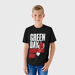 Футболка детская Green Day: American Idiot, цвет: 3D-принт — фото 2