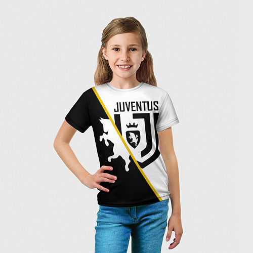 Детская футболка FC Juventus: Football Point / 3D-принт – фото 5