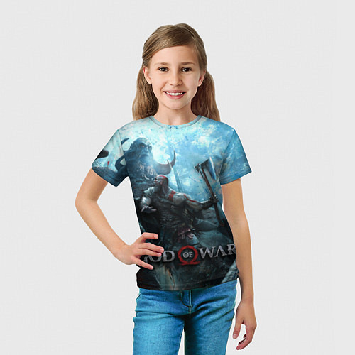 Детская футболка God of War: Dynasty / 3D-принт – фото 5