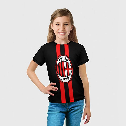 Детская футболка AC Milan 1899 / 3D-принт – фото 5