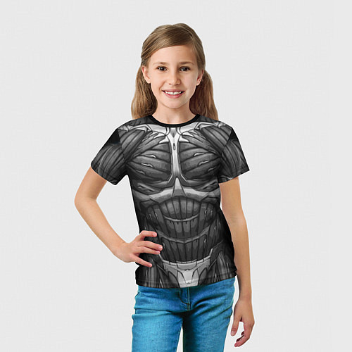 Детская футболка Экзоскелет / 3D-принт – фото 5