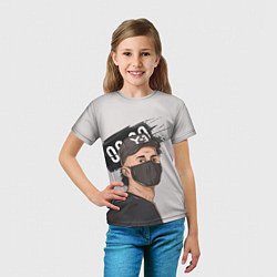 Футболка детская Y-3 00:00, цвет: 3D-принт — фото 2