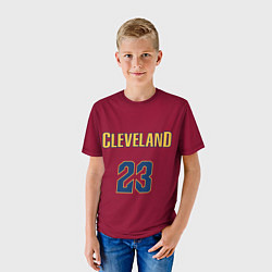 Футболка детская Cleveland 23, цвет: 3D-принт — фото 2