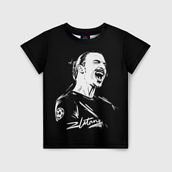 Футболка детская Zlatan Ibrahimovic, цвет: 3D-принт