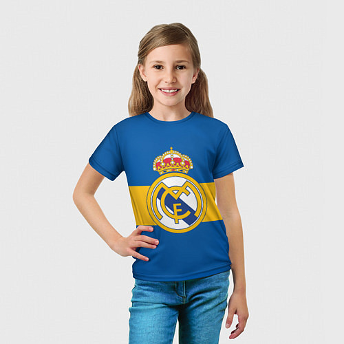 Детская футболка Реал Мадрид / 3D-принт – фото 5