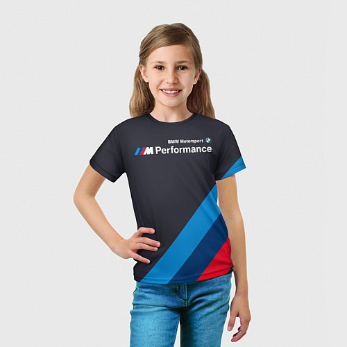 Детская футболка BMW M Performance / 3D-принт – фото 5