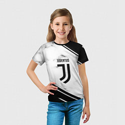 Футболка детская Juventus, цвет: 3D-принт — фото 2