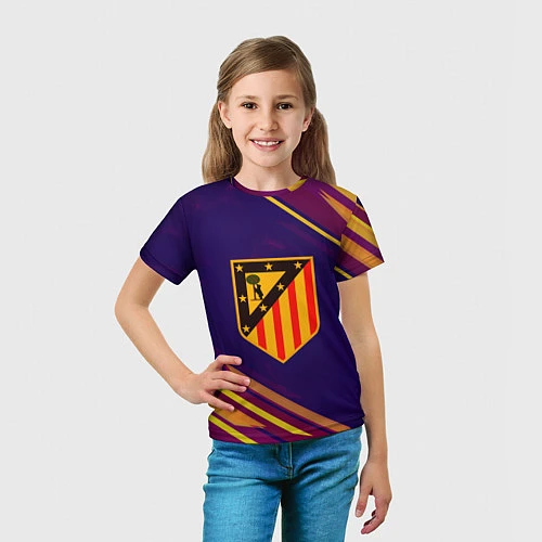 Детская футболка Atletico Madrid / 3D-принт – фото 5