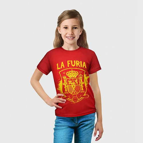 Детская футболка La Furia / 3D-принт – фото 5