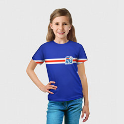 Футболка детская KSI ICELAND SPORT, цвет: 3D-принт — фото 2