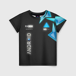 Футболка детская Detroit: Android RK800, цвет: 3D-принт