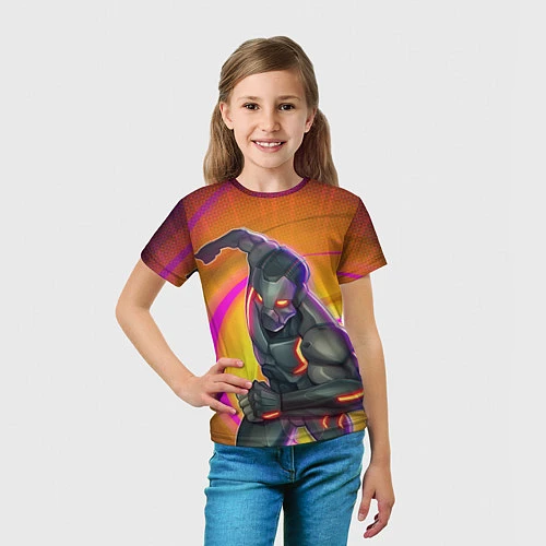 Детская футболка Fortnite Omega / 3D-принт – фото 5