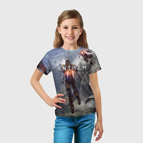 Детская футболка ANTHEM / 3D-принт – фото 5