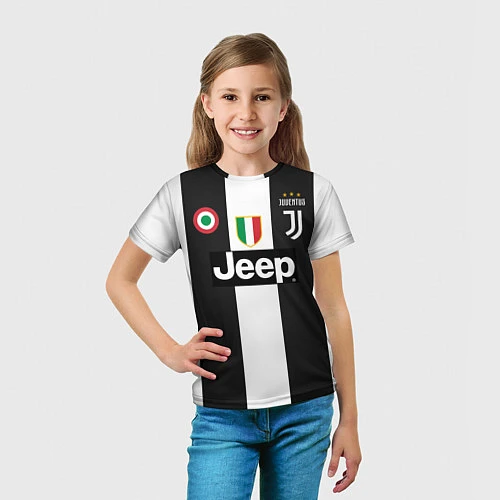 Детская футболка FC Juventus 18-19 / 3D-принт – фото 5