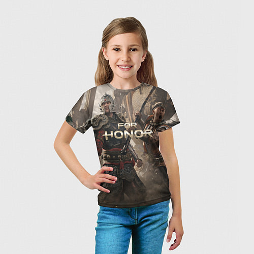 Детская футболка For Honor / 3D-принт – фото 5