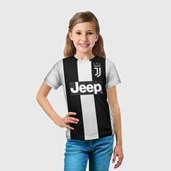 Футболка детская FC Juventus: Home 18-19, цвет: 3D-принт — фото 2