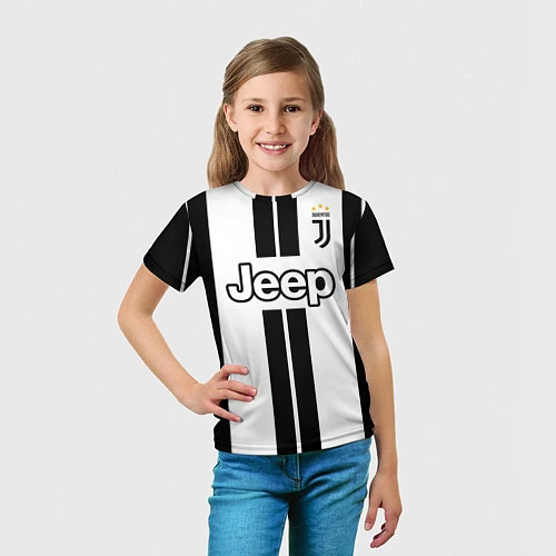 Детская футболка FC Juventus: Ronaldo 18-19 / 3D-принт – фото 5