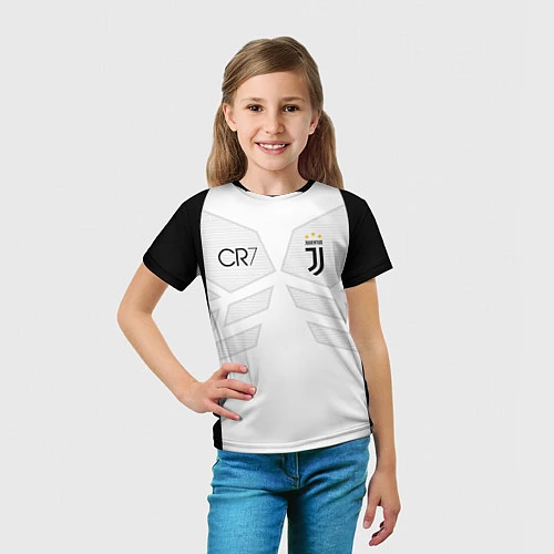 Детская футболка FC Juventus: CR7 18-19 / 3D-принт – фото 5