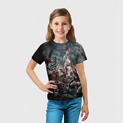 Футболка детская God of War, цвет: 3D-принт — фото 2