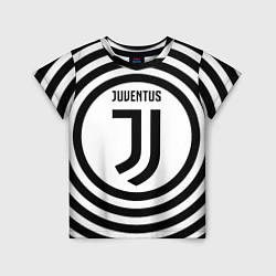 Футболка детская FC Juventus Round, цвет: 3D-принт