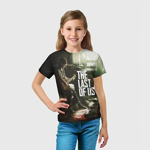 Детская футболка The Last of Us: Guitar Music / 3D-принт – фото 5