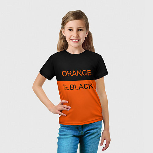 Детская футболка Orange Is the New Black / 3D-принт – фото 5