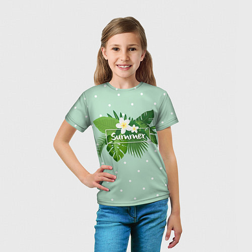 Детская футболка Fresh Summer / 3D-принт – фото 5