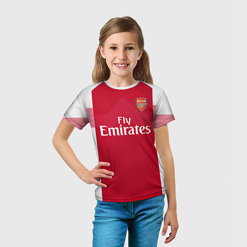 Детская футболка Ozil home 18-19 / 3D-принт – фото 5