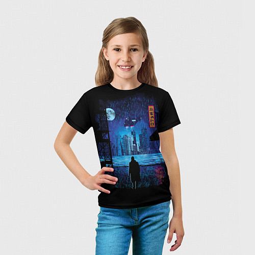 Детская футболка Blade Runner: Dark Night / 3D-принт – фото 5