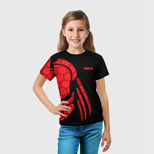 Детская футболка Predator: Red Light / 3D-принт – фото 5