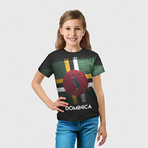 Детская футболка Dominica Style / 3D-принт – фото 5