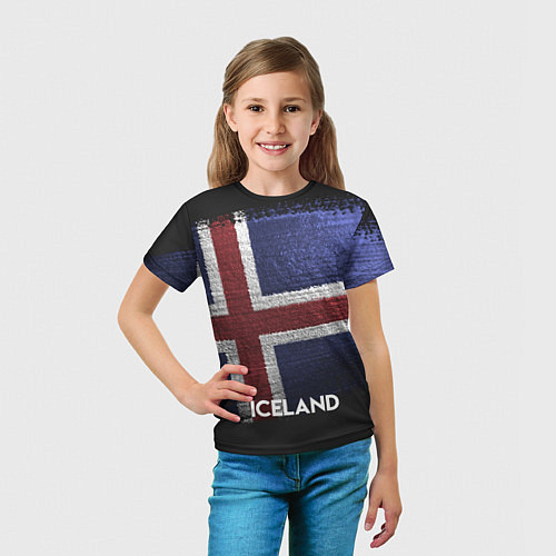 Детская футболка Iceland Style / 3D-принт – фото 5