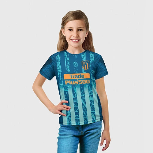 Детская футболка Atletico alternative 18-19 / 3D-принт – фото 5