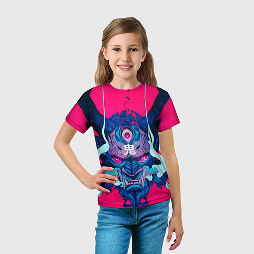 Детская футболка Мифический зверь / 3D-принт – фото 5