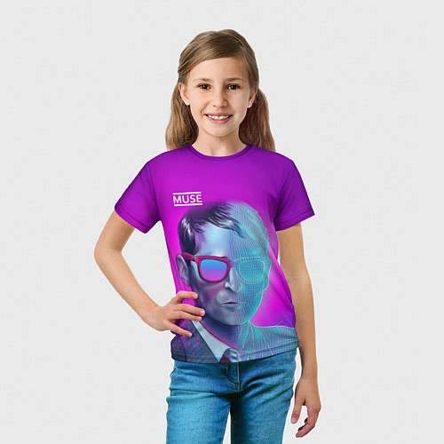 Детская футболка Мэттью Бэллами / 3D-принт – фото 5