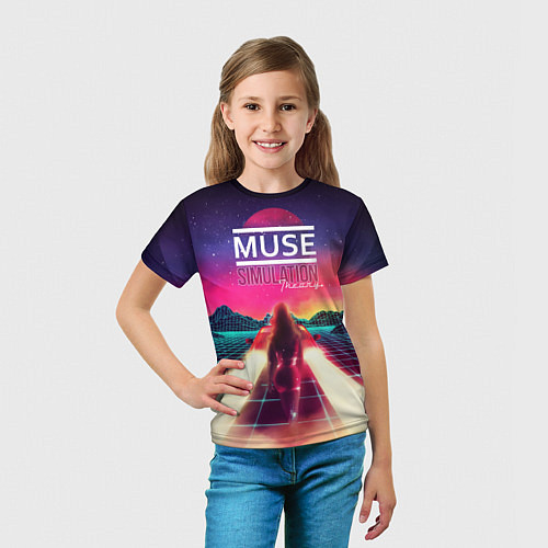 Детская футболка Muse: Simulation Theory / 3D-принт – фото 5