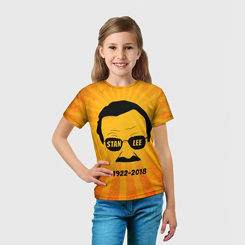 Детская футболка Stan Lee 1922-2018 / 3D-принт – фото 5