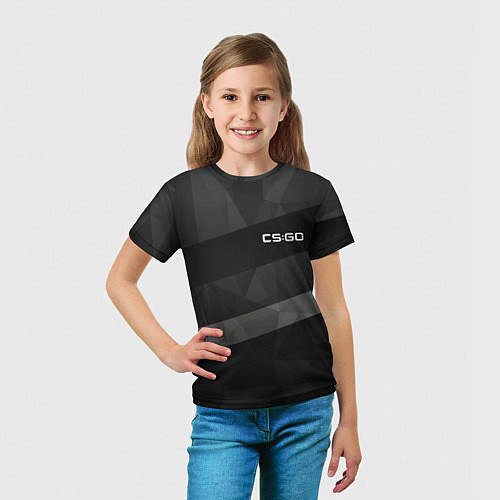 Детская футболка CS:GO Graphite / 3D-принт – фото 5