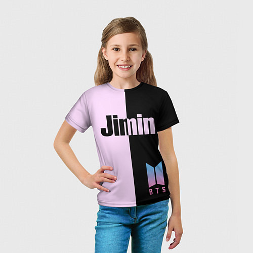 Детская футболка BTS Jimin / 3D-принт – фото 5