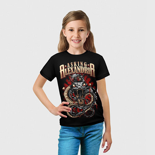 Детская футболка Asking Alexandria: Stand Up And Scream / 3D-принт – фото 5