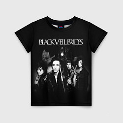 Футболка детская Black Veil Brides, цвет: 3D-принт