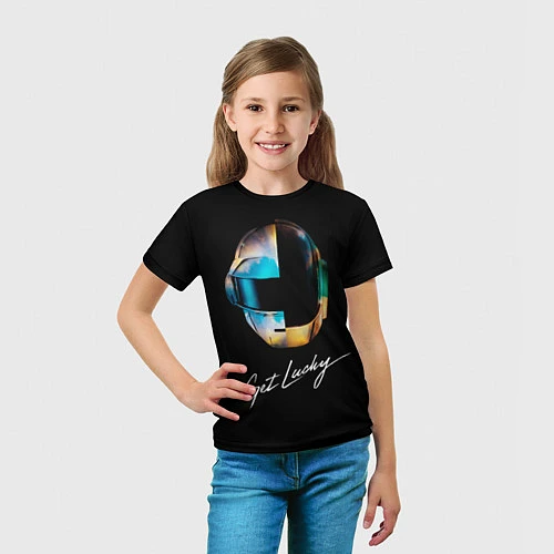 Детская футболка Daft Punk: Get Lucky / 3D-принт – фото 5