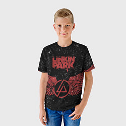 Футболка детская Linkin Park: Red Airs, цвет: 3D-принт — фото 2