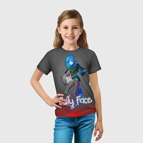 Детская футболка Sally Face: Rock Star / 3D-принт – фото 5