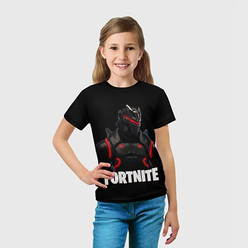 Детская футболка Fortnite: Cyborg / 3D-принт – фото 5