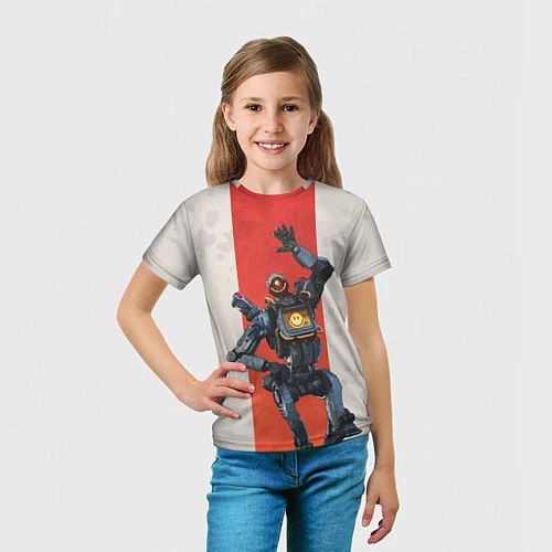 Детская футболка Apex Legends: Pathfinder / 3D-принт – фото 5