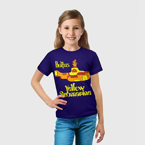 Детская футболка The Beatles: Yellow Submarine / 3D-принт – фото 5
