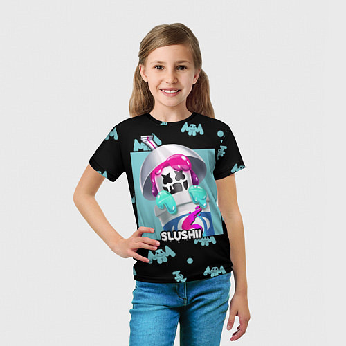 Детская футболка Marshmello Slushi / 3D-принт – фото 5