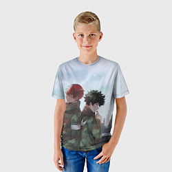 Футболка детская Моя Геройская Академия, цвет: 3D-принт — фото 2